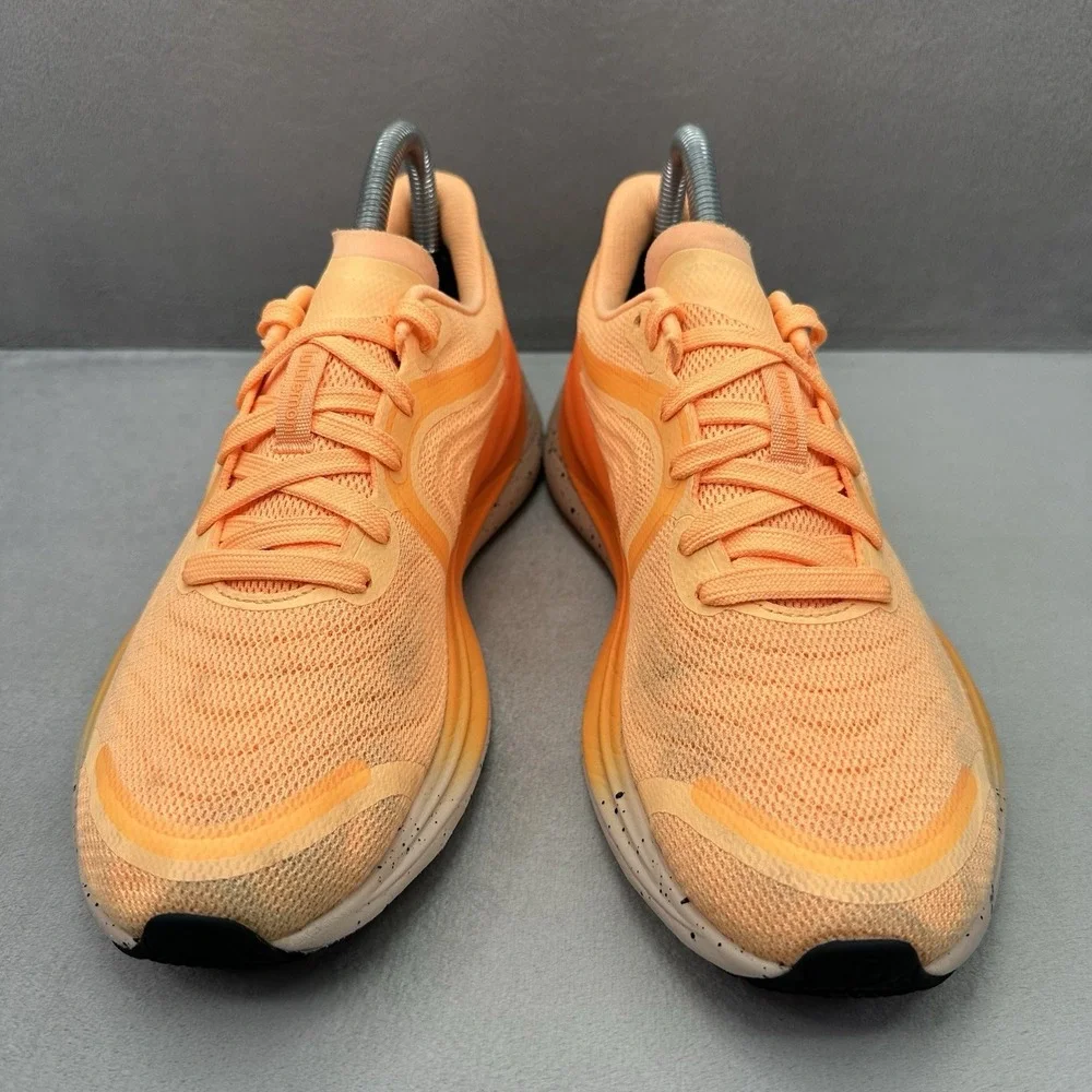 Womens Size 7.5 Lululemon Blissfeel Run 2 Shoes Flog Orange Athletic Running